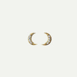 PENDIENTES MOON MINI BRIGHT GOLD