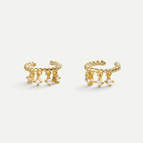 BOUCLES D'OREILLES NARA EN OR