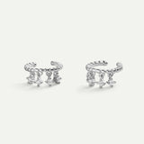 BOUCLES D'OREILLES NARA EN ARGENT