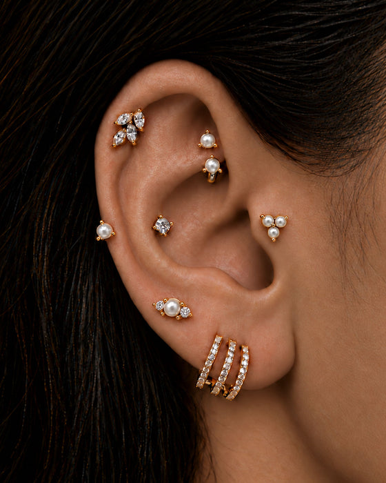 PIERCING LIEBE PERLE GOLD
