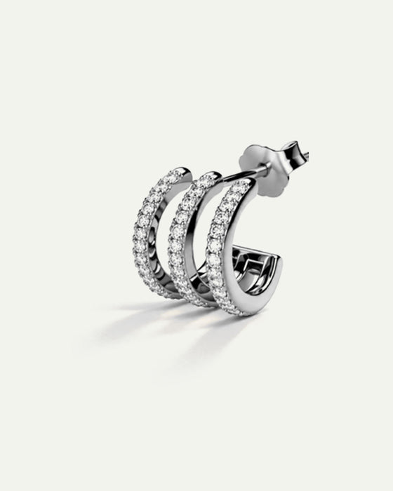 BOUCLES D'OREILLES NAREL EN ARGENT