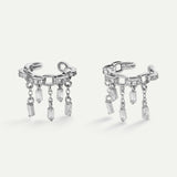 NIA SILVER EARRINGS