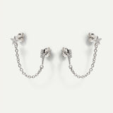 NOAH SILVER EARRINGS