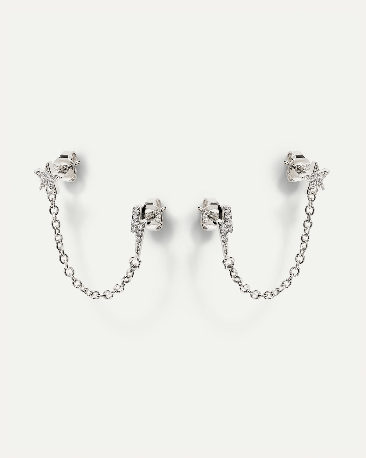 NOAH SILVER EARRINGS