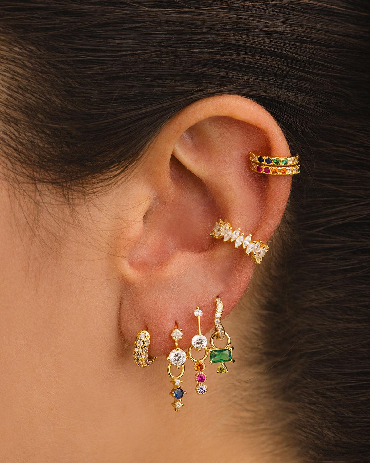 PENDIENTES IAN GOLD