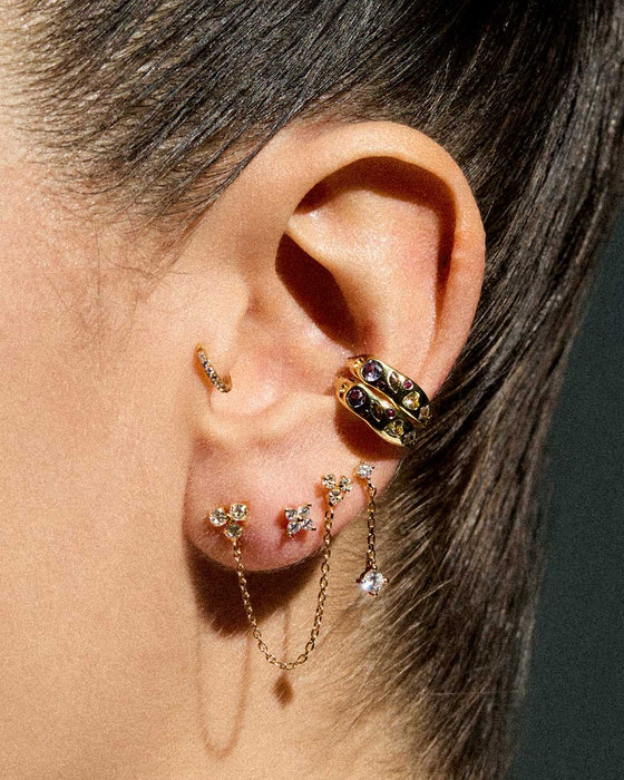 OTTO MINI SILVER EARRINGS