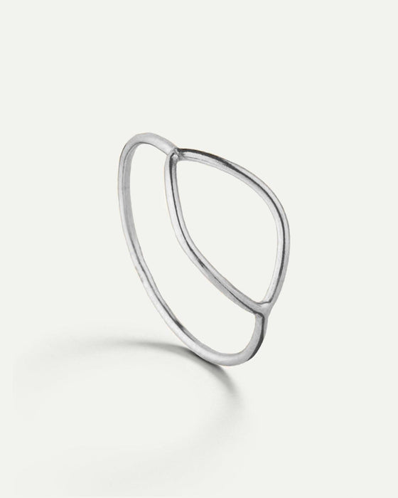 ANILLO OVAL SILVER