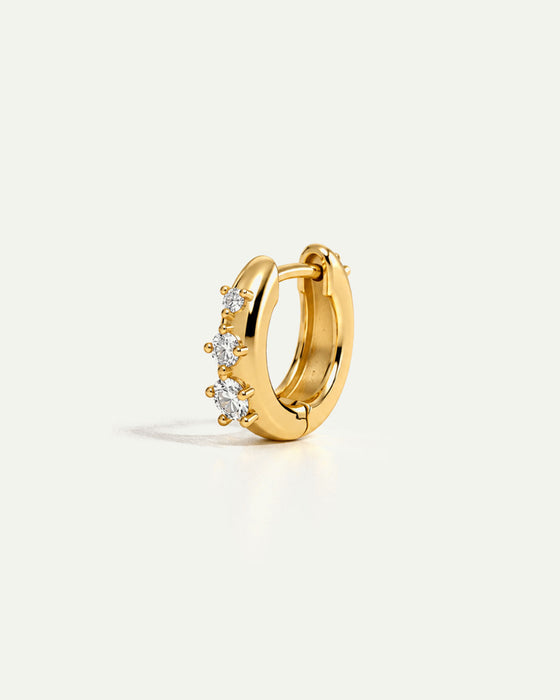 BOUCLE D'OREILLE PARMA GOLD