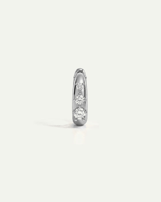 PENDIENTE PARMA SILVER