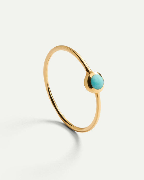 ANILLO TURQUESA GOLD