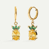 BOUCLES D'OREILLES ANANAS