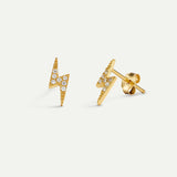 RAY BRIGHT GOLD EARRINGS