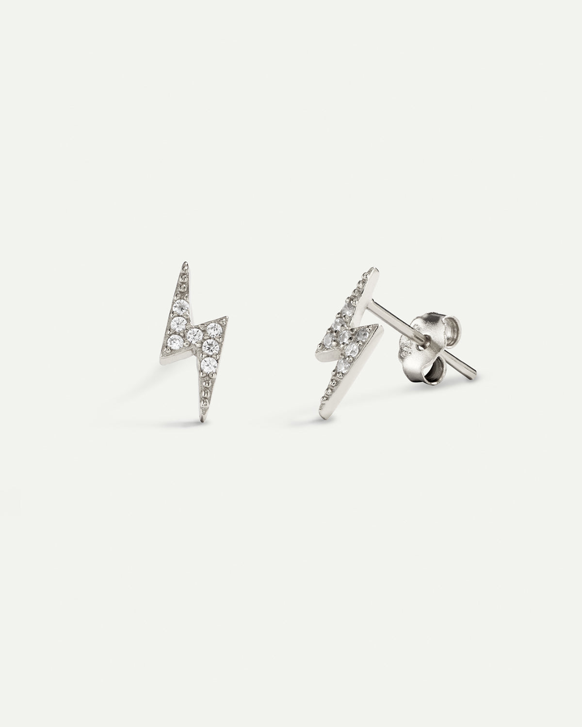 RAY BRIGHT SILVER EARRINGS