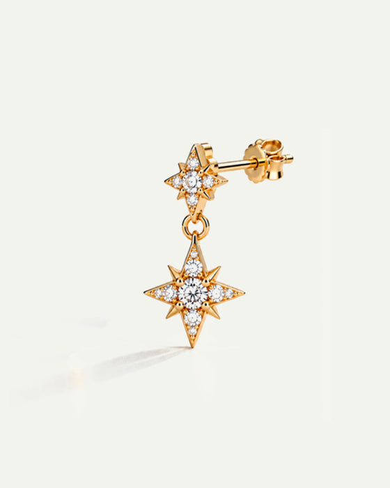 BOUCLES D'OREILLES SABA GOLD