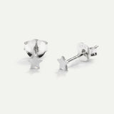 BOUCLES D'OREILLES MINI ÉTOILES EN ARGENT