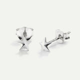 BOUCLES D'OREILLES ÉTOILES EN ARGENT