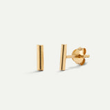 STICK M GOLD EARRINGS