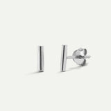 BOUCLES D'OREILLES STICK M EN ARGENT