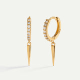 TEY MAXI GOLD EARRINGS