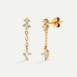 TINA GOLD EARRINGS