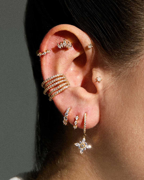 PIERCING SIRA MAXI SILVER