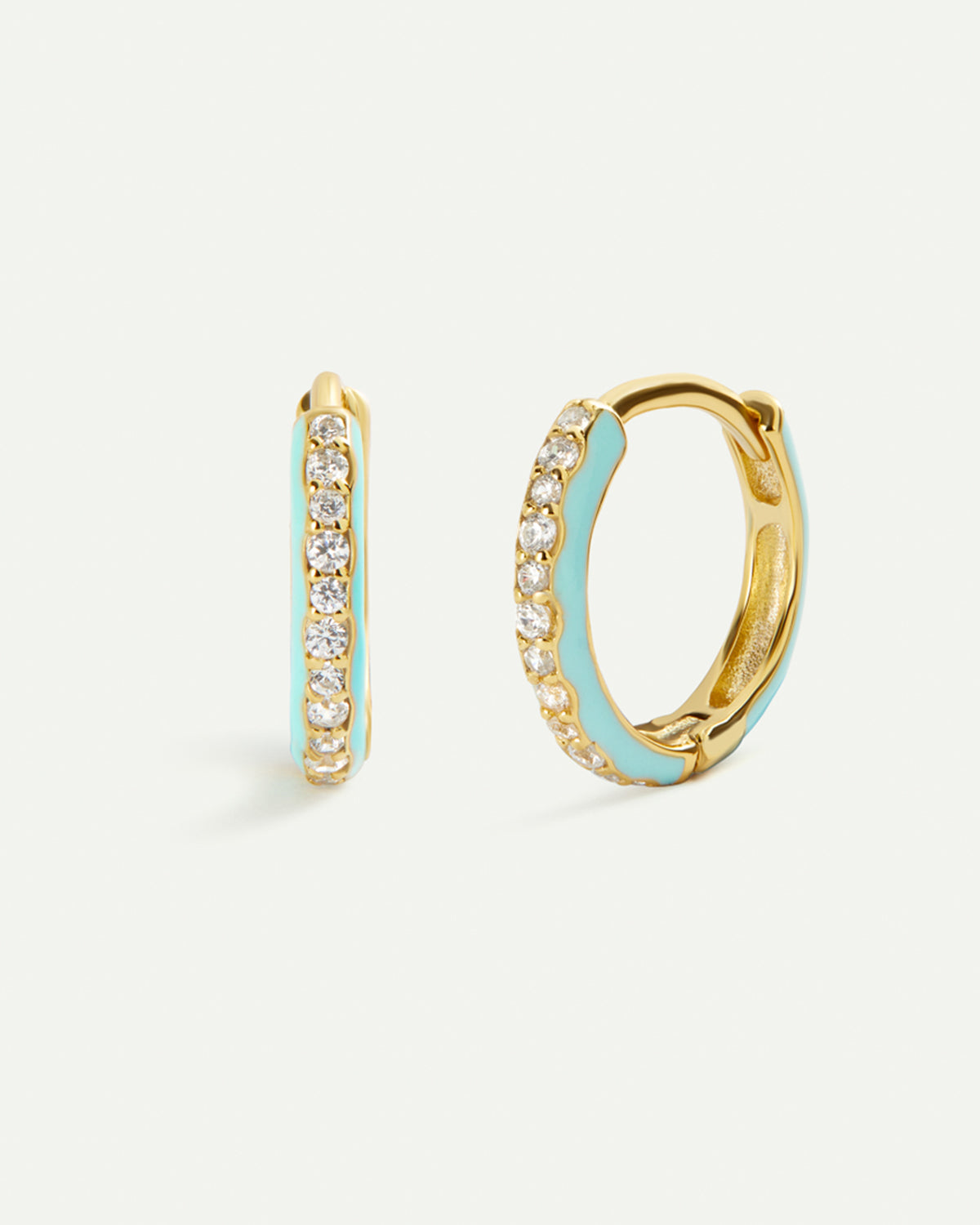 ZENDA CELESTE GOLD EARRINGS