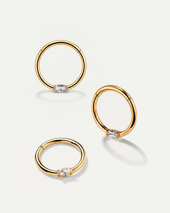 PIERCING ZOE M GOLD