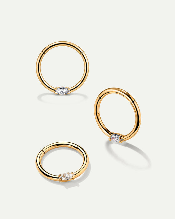 PIERCING ZOE M GOLD