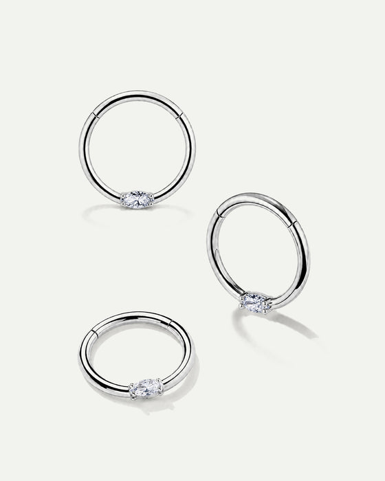 PIERCING ZOE M SILVER