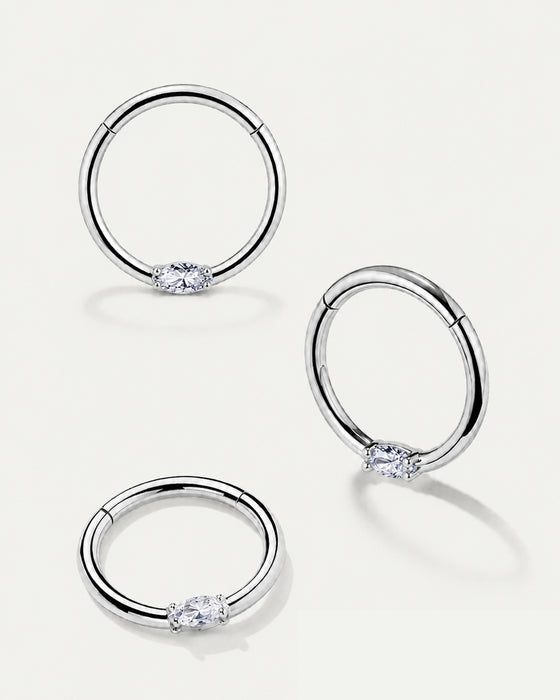 PIERCING ZOE XL ARGENTO