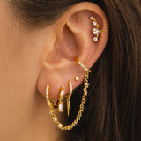 ABNER GOLD EARRINGS