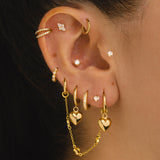 BOUCLES D'OREILLES ALMA EN OR