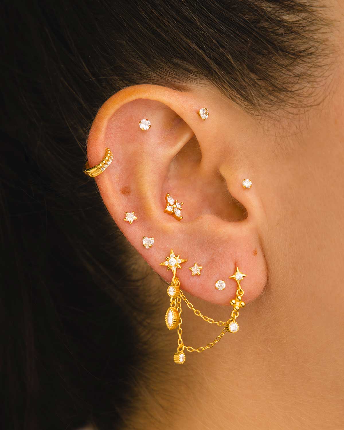 PENDIENTES AMBRA GOLD