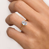 BAGUE EN OR TOPAZE BEATRIZ