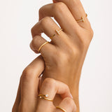 ANILLO HORIZON GOLD