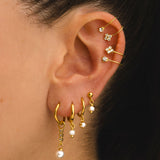 PENDIENTES PEARL GOLD