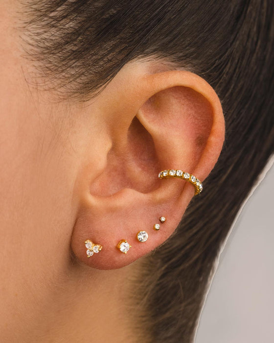 PRINCESS SILVER EARRINGS