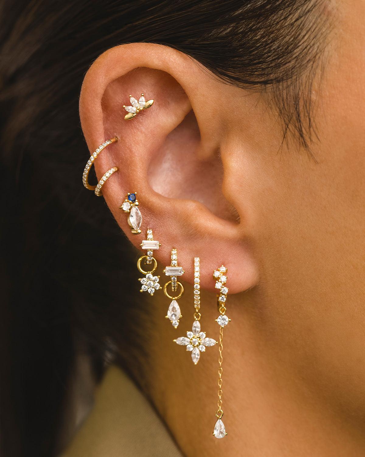 Ear Piercing For Rim PIERCING RIM MINI GOLD - Adamina