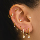 PENDIENTES COINS GOLD