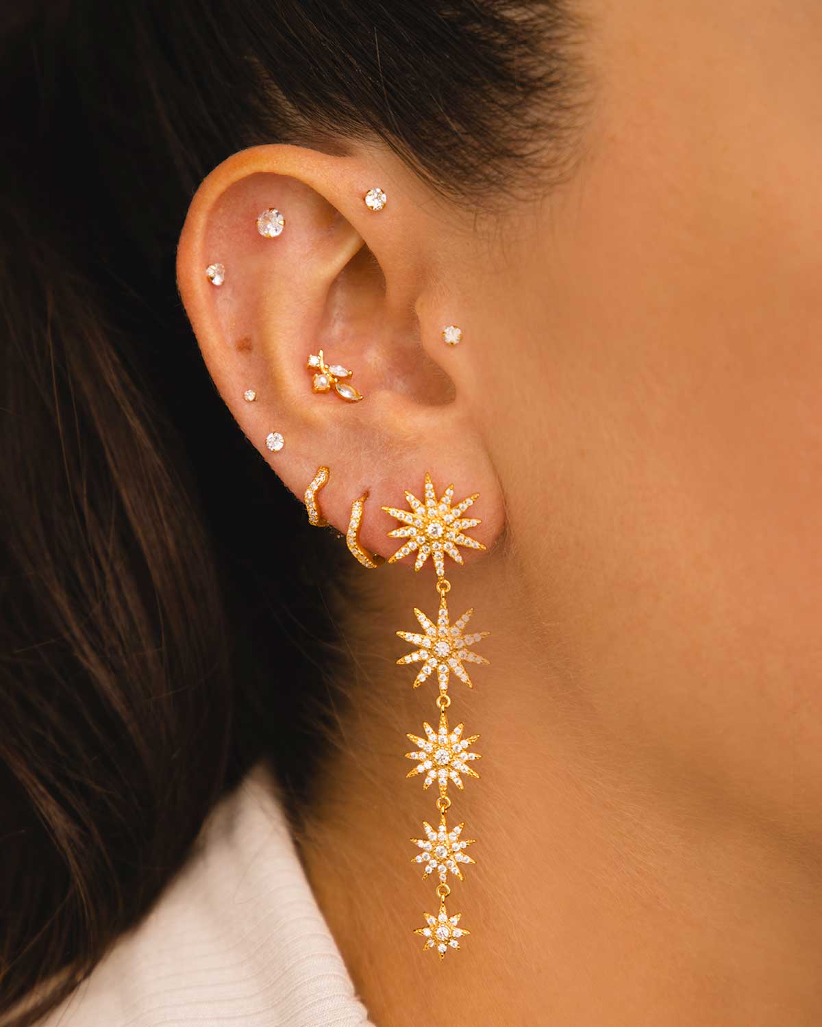 PENDIENTES COSIMA GOLD