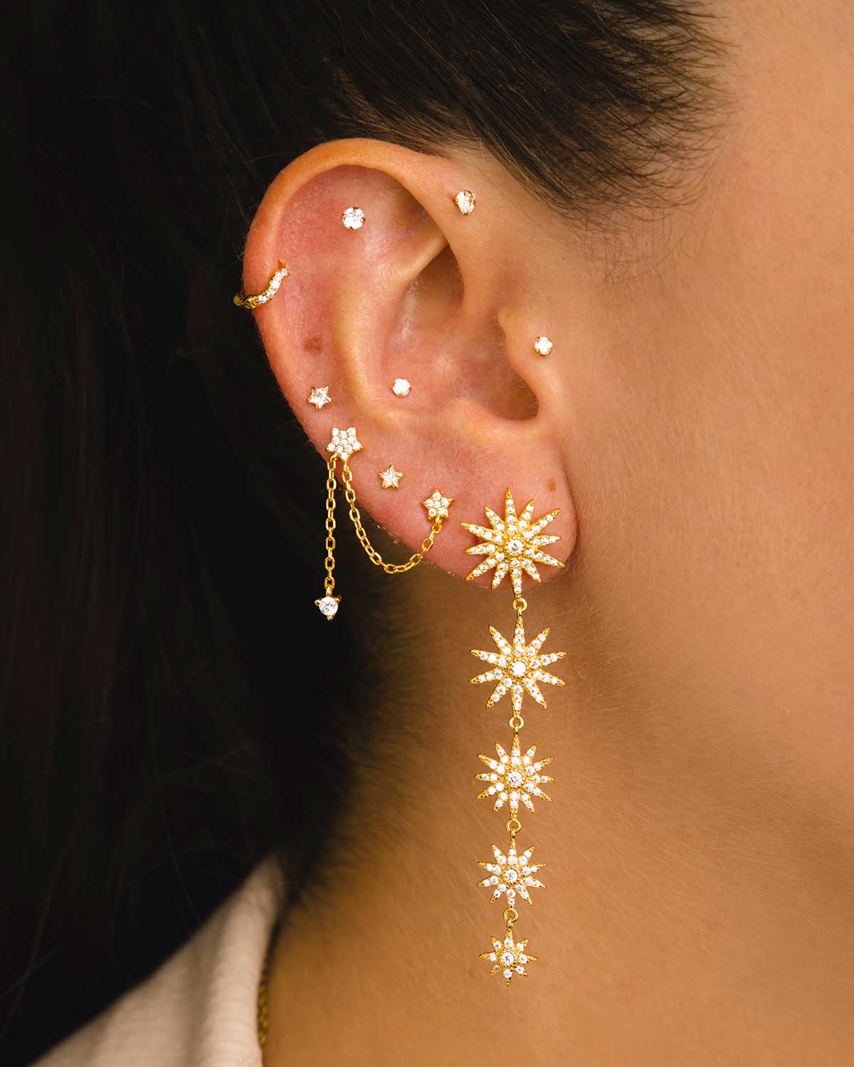 PENDIENTES COSIMA GOLD