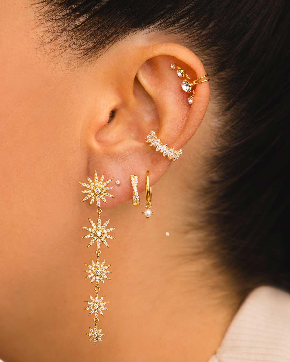 PENDIENTES COSIMA GOLD