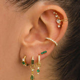 PENDIENTES HOOPS BRIGHT GOLD