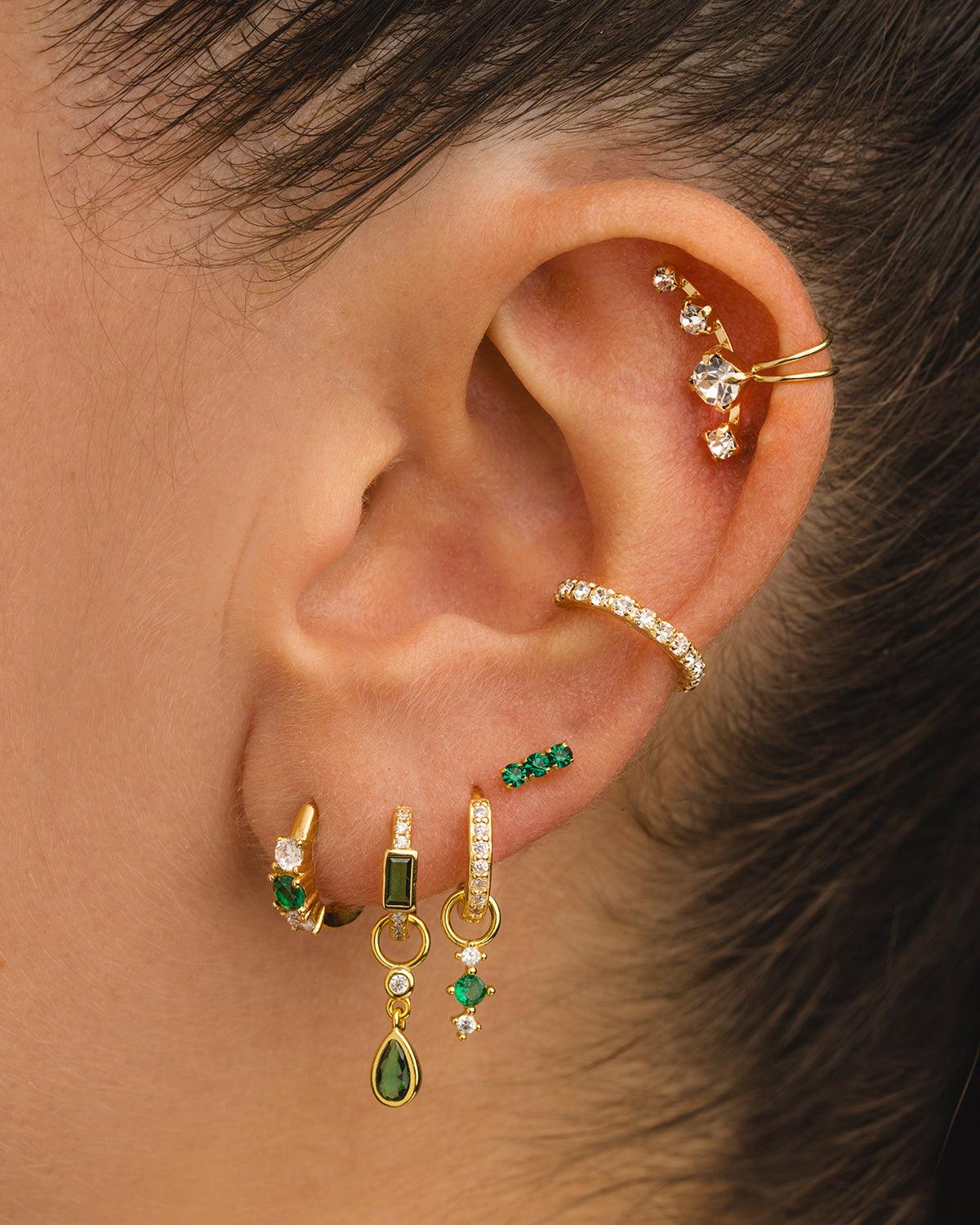 PENDIENTES HOOPS BRIGHT GOLD
