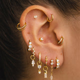 TINA GOLD EARRINGS