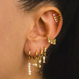 PENDIENTES SIENNA GOLD
