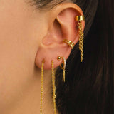 PENDIENTES LIBIA SILVER