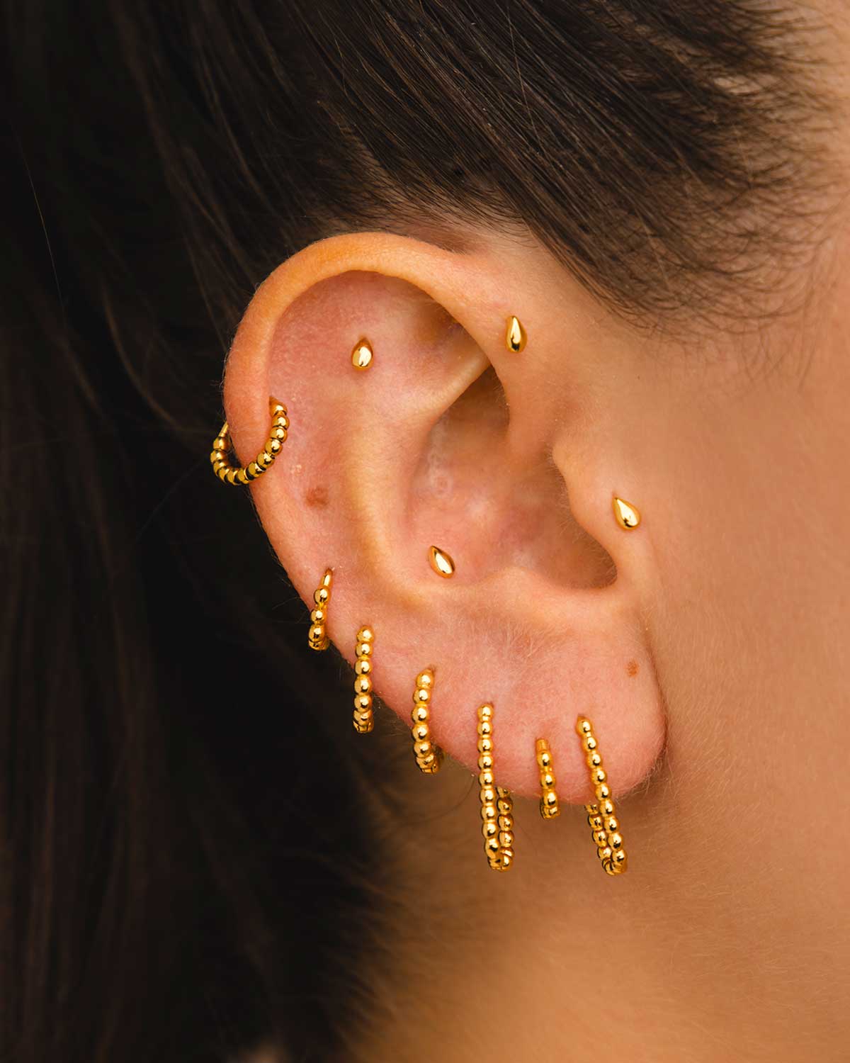 PIERCING LOOP BALLS SILVER