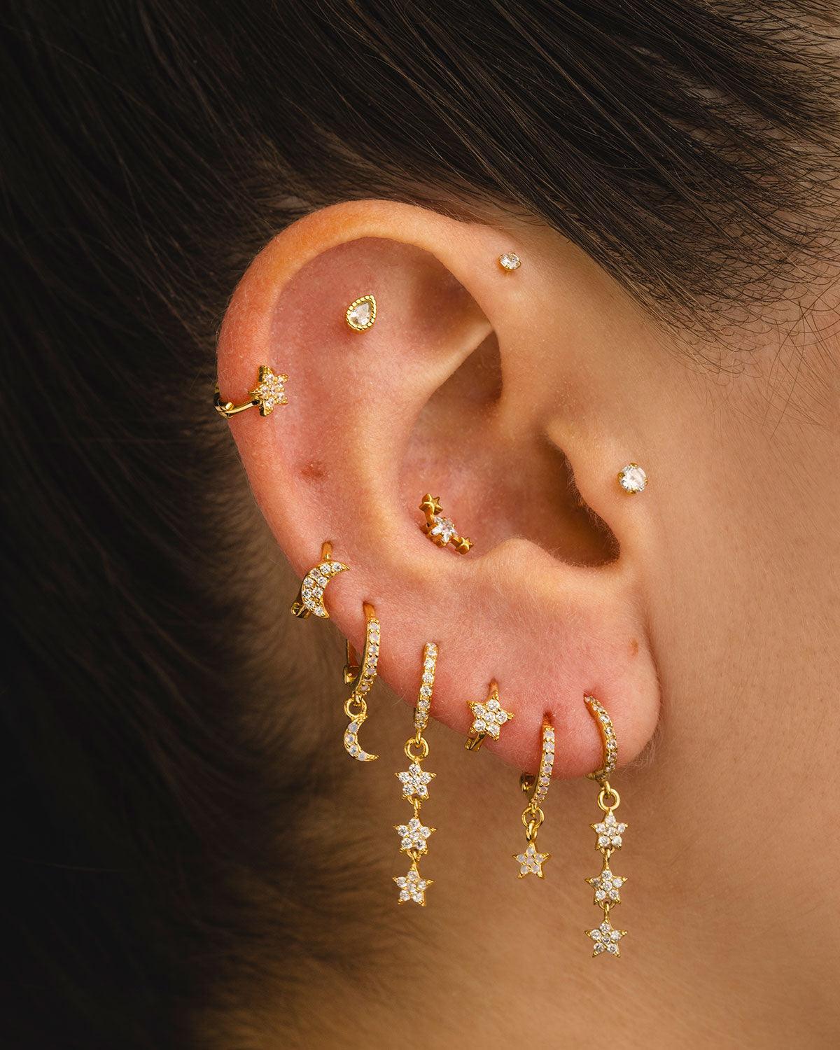 PIERCING TEARS SILVER