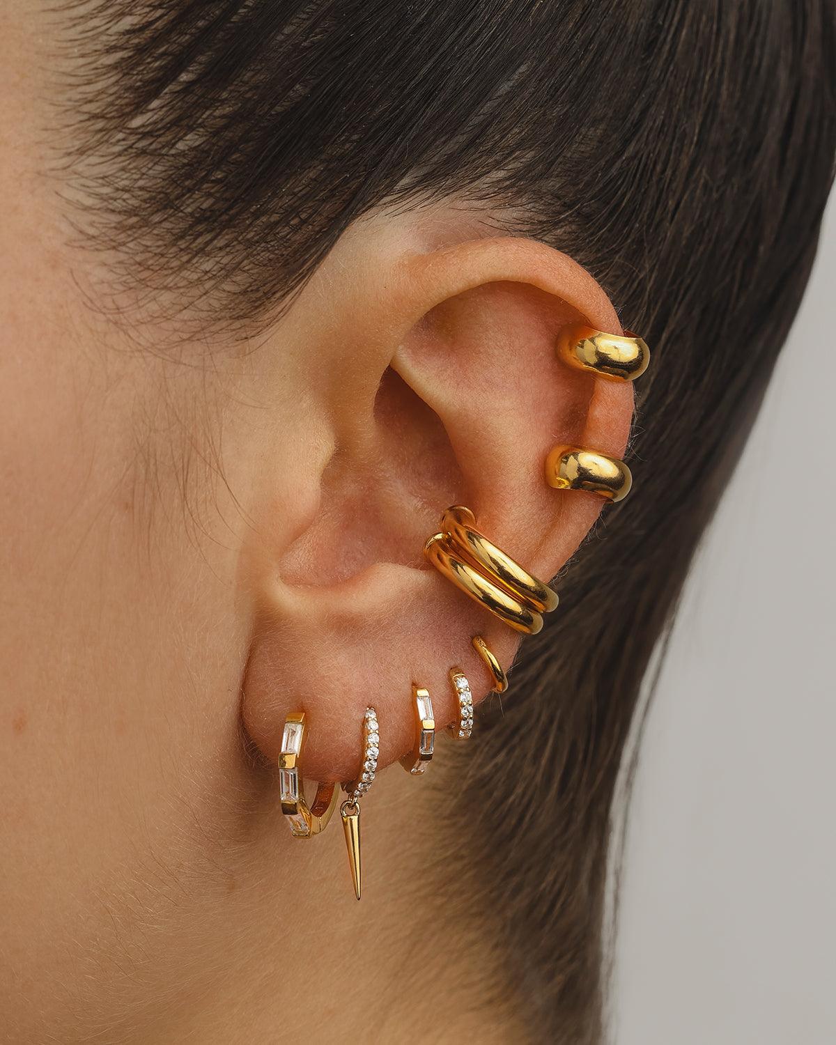 PENDIENTES HOOPS MINI GOLD